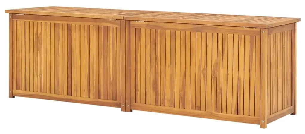 Μπαούλο Κήπου 175 x 50 x 55 εκ. από Μασίφ Ξύλο Teak - Καφέ