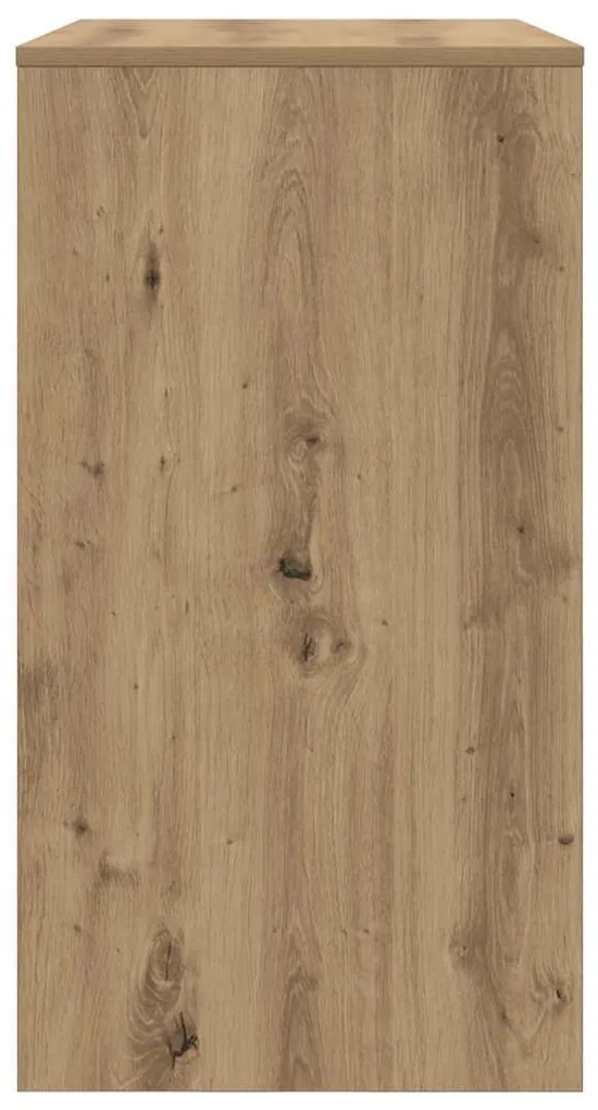 vidaXL Γραφείο artisan δρυς 77,5 x 43 x 79 εκ Επεξεργασμένο ξύλο