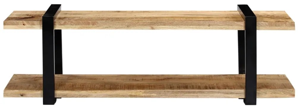 vidaXL Έπιπλο Τηλεόρασης 130 x 40 x 40 εκ. από Μασίφ Ξύλο Μάνγκο