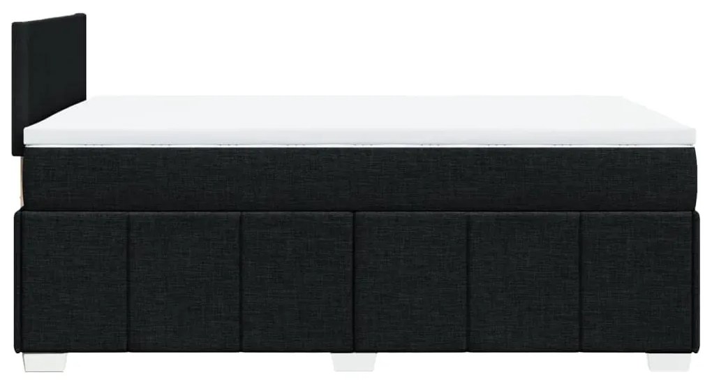 ΚΡΕΒΑΤΙ BOXSPRING ΜΕ ΣΤΡΩΜΑ ΜΑΥΡΟ 120X200 ΕΚ. ΥΦΑΣΜΑΤΙΝΟ 3289330