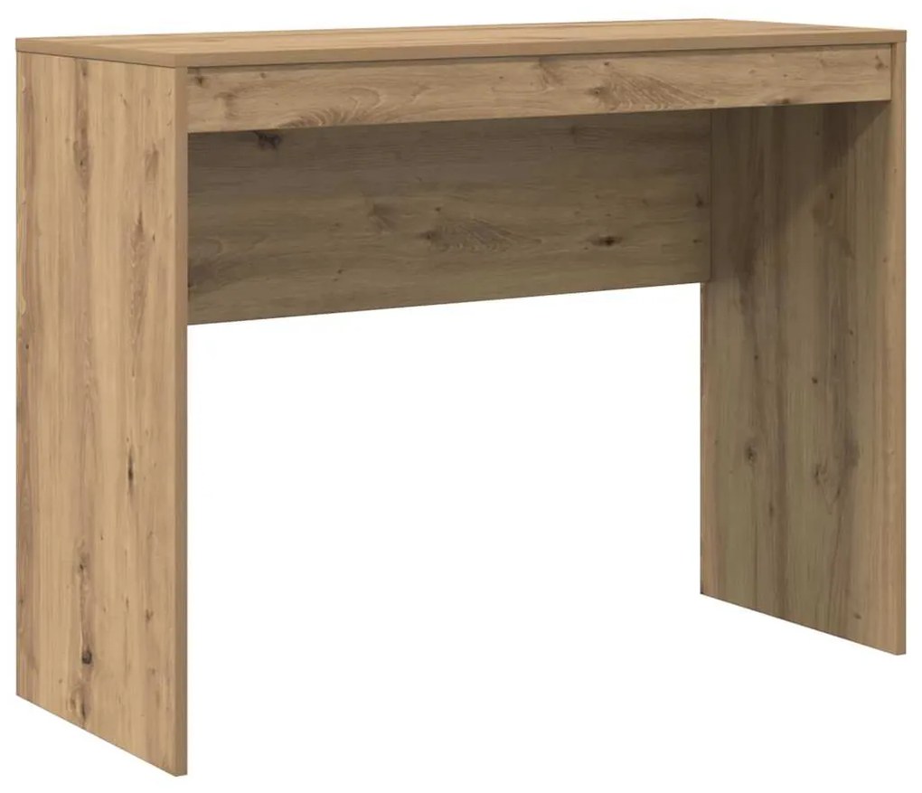 vidaXL Γραφείο artisan δρυς 100 x 40 x 76 εκ. Επεξεργασμένο ξύλο