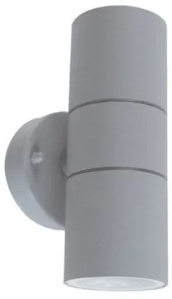 Απλίκα Φωτιστικό Τοίχου Aλουμίνιο Granada H16,35 Φ6 Bot Lighting-GRANADA2M-Γκρι GRANADA2M