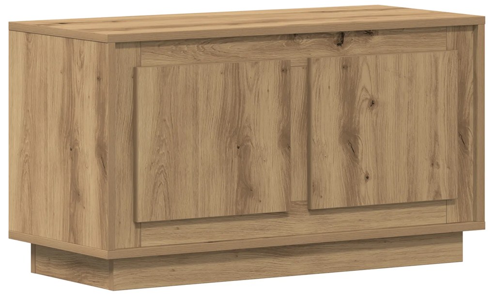 vidaXL Βαθμολογία Τηλεόρασης Artisan Oak 80x35x45 εκ Επεξεργασμένο ξύλο