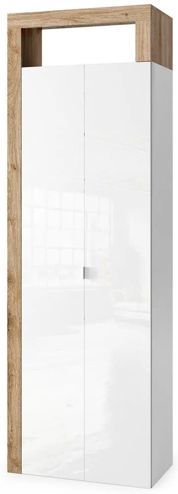 ΣΤΗΛΗ ΜΠΑΝΙΟΥ ΛΕΥΚΟ / ΚΑΦΕ 64x35x188
