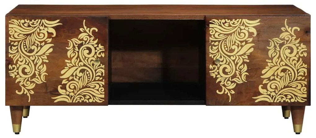 vidaXL Τραπεζάκι σαλονιού Μέλι Καφέ 100 x 54 x 40 εκ