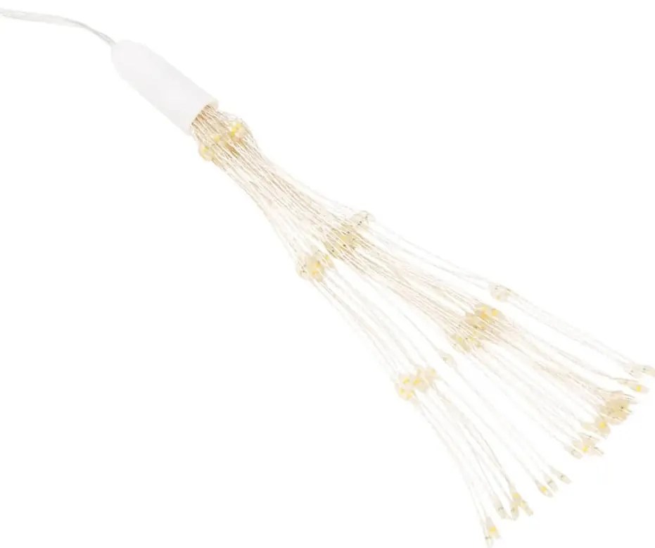 vidaXL Φωτάκια Χριστουγεννιάτικα 4 Τεμ. 140 LED Θερμό Λευκό 17 εκ.