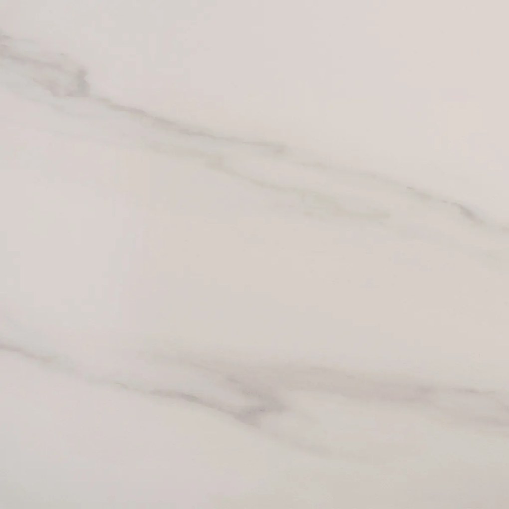 ΤΡΑΠΕΖΙ ΤΡΑΠΕΖΑΡΙΑΣ SINTERED STONE TOM HM8589.02 WHITE MARBLE 120x80x76Y εκ.