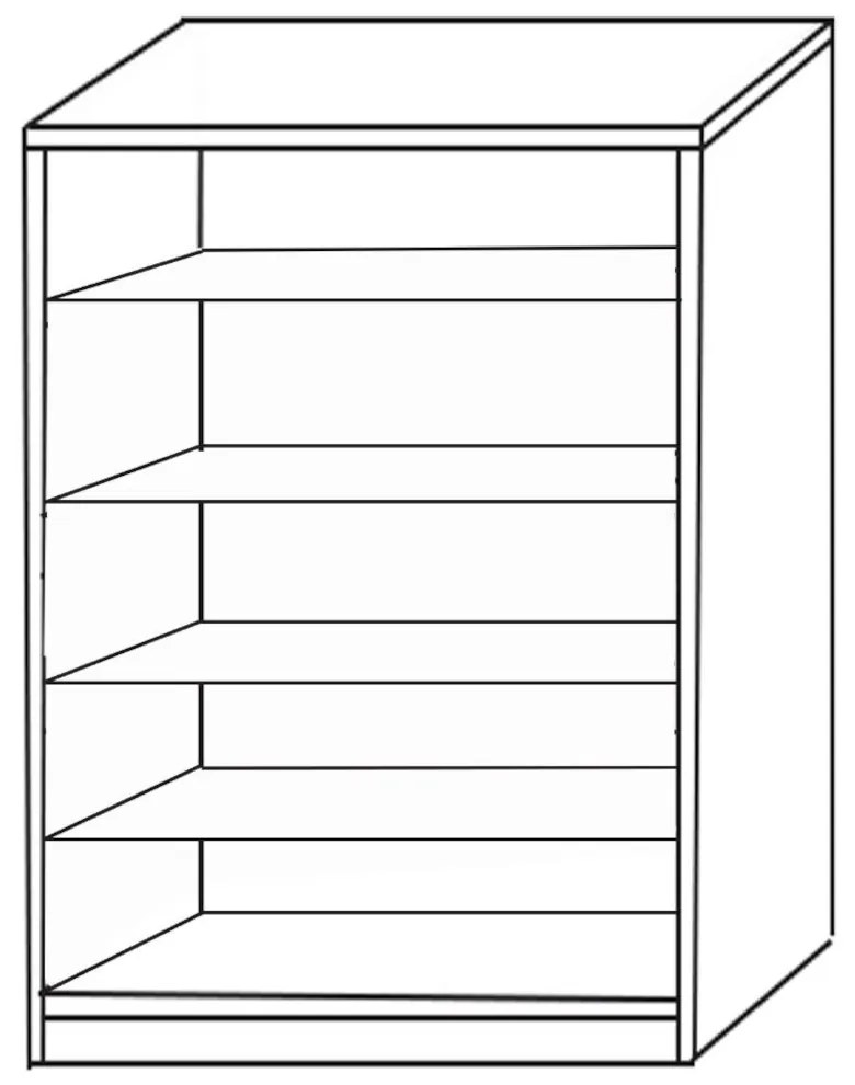 Παπουτσοθήκη KOKUTAN Φυσικό Χρώμα 80x33x120cm - 14370017