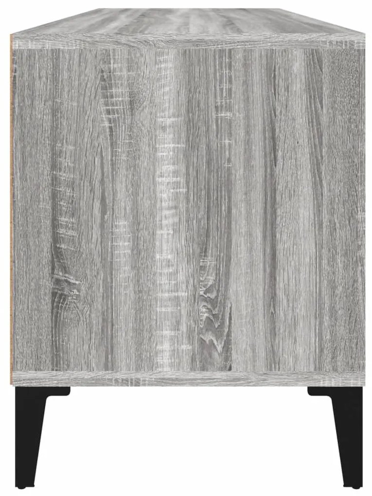 vidaXL Έπιπλο Τηλεόρασης Γκρι Sonoma 100x34,5x44,5εκ. Επεξεργ. Ξύλο