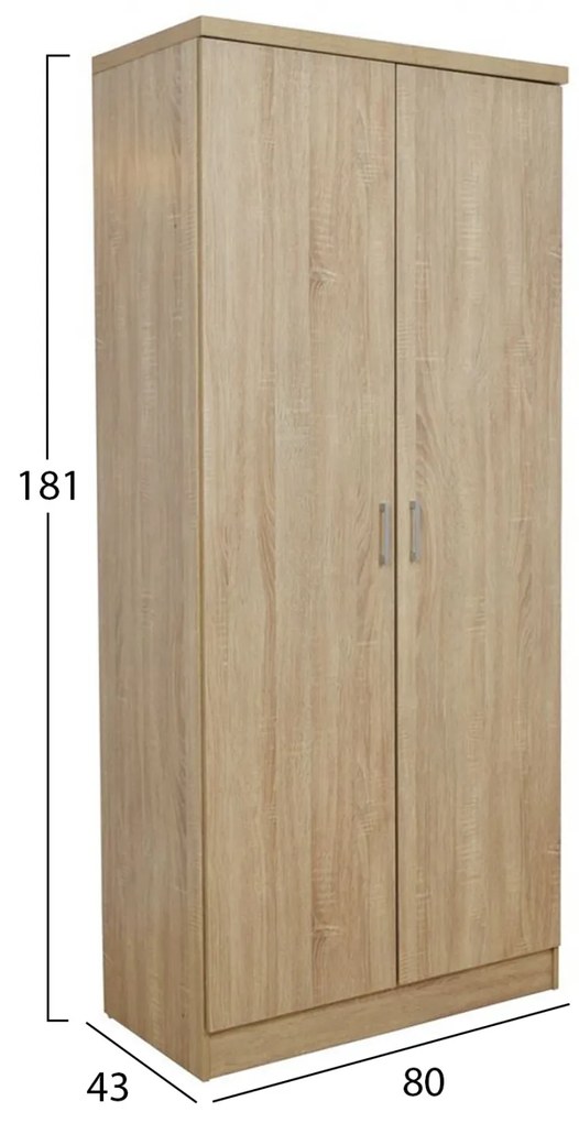 ΝΤΟΥΛΑΠΑ 2ΦΥΛΛΗ JENNA SONAMA HM368.02 80x43x181