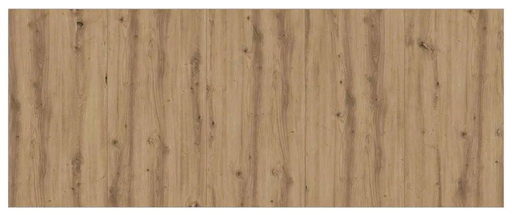 vidaXL Κεφαλάρι Κρεβατιού Δρυς τεχνίτης 200x1,5x80 εκ