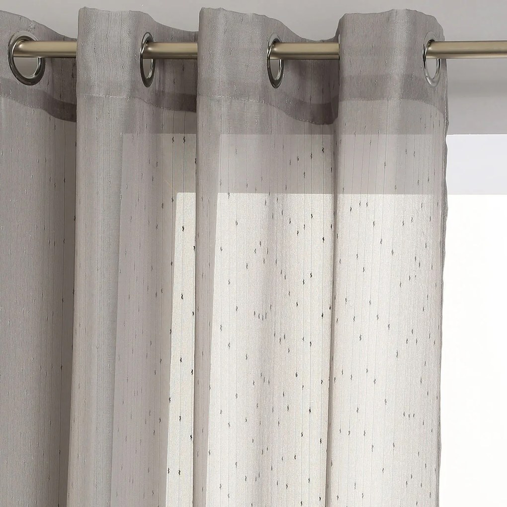 Κουρτίνα (140x240) Με Τρουκς A-S Stripe Grey 120944B