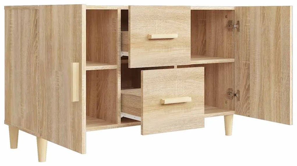 vidaXL Ντουλάπι Sonoma Δρυς 100x36x60 εκ. από Επεξεργασμένο Ξύλο