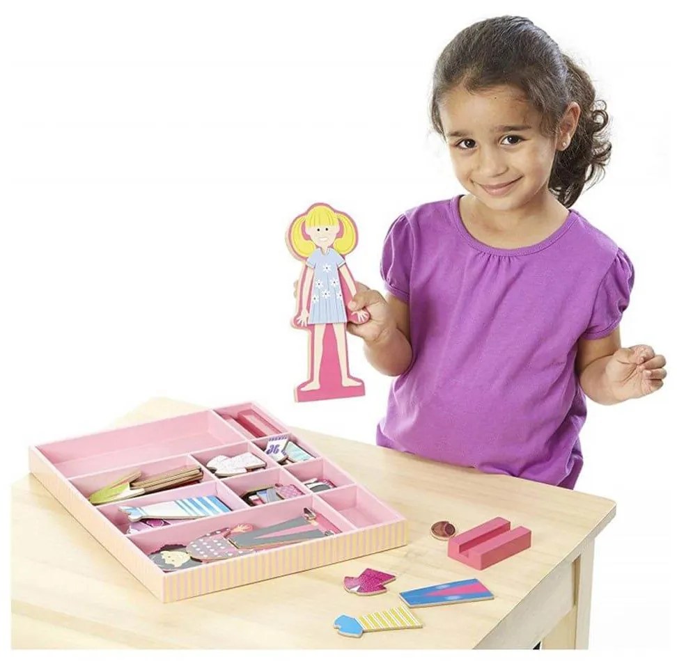 Μαγνητικό   Ντύσε την Emma και την Abby   4940 MELISSA + DOUG