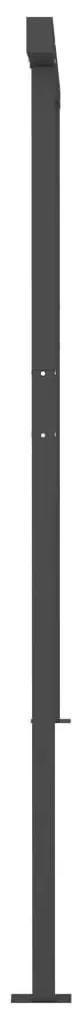 Τέντα Συρόμενη Χειροκίνητη με Στύλους Κρεμ 5x3,5 μ. - Κρεμ