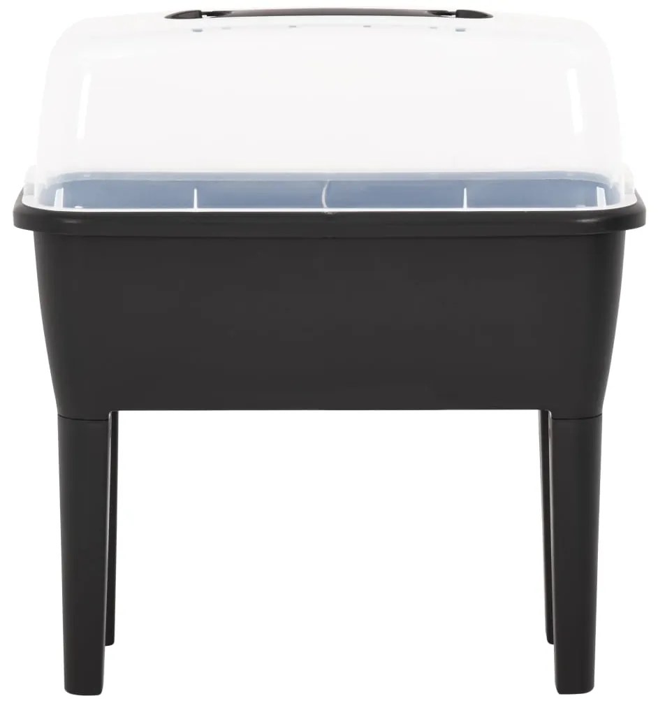 vidaXL Ζαρντινιέρα Υπερυψωμένη 77 x 38,7 x 82 εκ. από Πολυπροπυλένιο