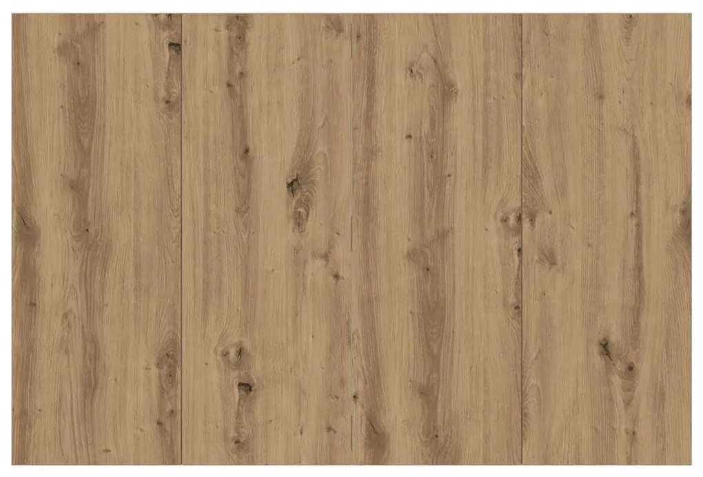 vidaXL Κεφαλάρι κρεβατιού Δρυς τεχνίτης 120x1,5x80 cm