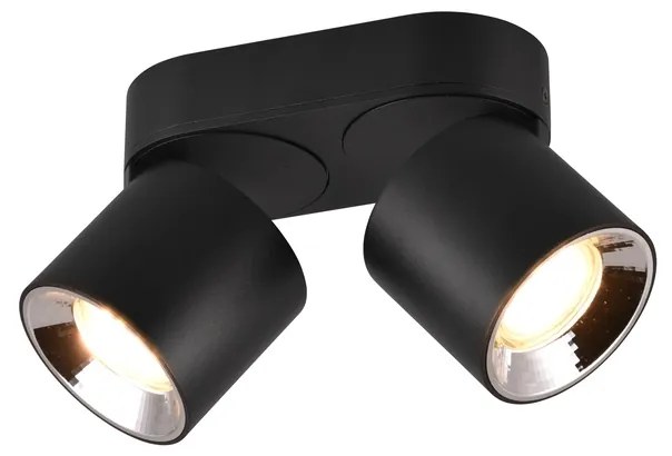 Φωτιστικό Οροφής Trio Lighting GUAYANA 651000232 Μαύρο Ματ (Black Mat)