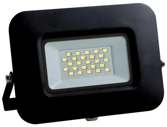 ΠΡΟΒΟΛΕΑΣ LED 20W SMD ΒΑΣΗ 360° ΜΑΥΡΟΣ IP65 3000K PLUS 147-69321