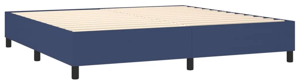 ΠΛΑΙΣΙΟ ΚΡΕΒΑΤΙΟΥ BOXSPRING ΜΠΛΕ 200X200 ΕΚ. ΥΦΑΣΜΑΤΙΝΟ 3120892