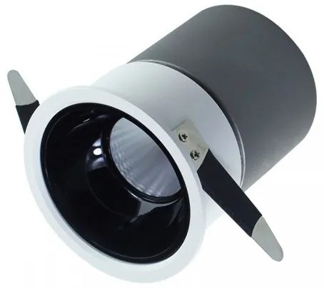 Downlight Οροφής Χωνευτό LED 15W IP20 3000K Λευκό S071 Zambelis-S071-Λευκό S071