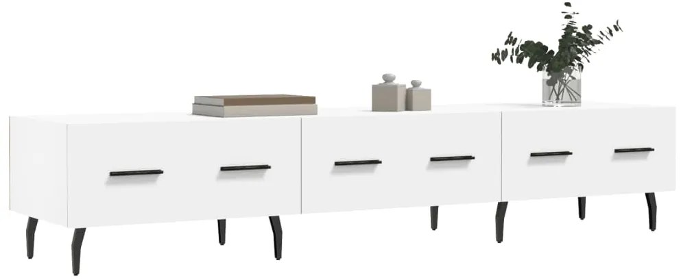 vidaXL Έπιπλο Τηλεόρασης Λευκό 150x36x30 εκ. από Επεξεργασμένο Ξύλο