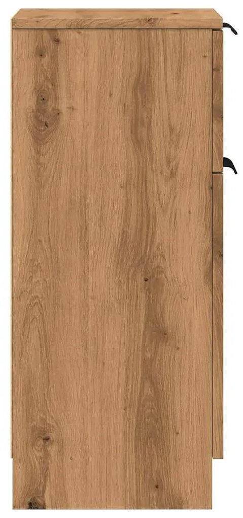 vidaXL Sideboards 2 τεμάχια Artisan Oak 30x30x70cm Κατασκευασμένο ξύλο