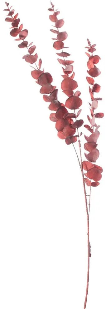 Τεχνητό Κλαδί Ευκάλυπτος 2271-7 109cm Bordo Supergreens Πολυαιθυλένιο