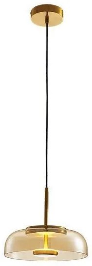 Κρεμαστό Φωτιστικό Οροφής ARTE ILLUMINA 5W 3CCT Iron Eurolamp-144-15039-Κεχριμπάρι 144-15039