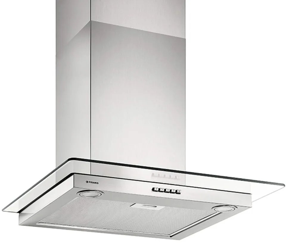 Απορροφητήρας Καμινάδα Premium Cielo 065036501 60cm Inox Pyramis Ανοξείδωτο Ατσάλι