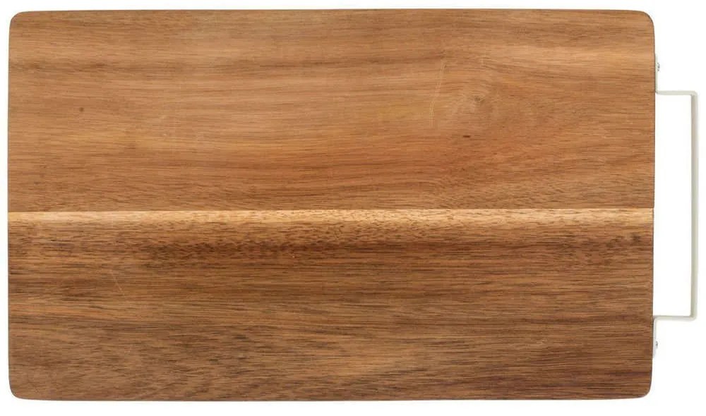 Επιφάνεια Κοπής Allure 01-25007 46,5x25,5x1,5cm Natural Estia Μέταλλο,Ξύλο