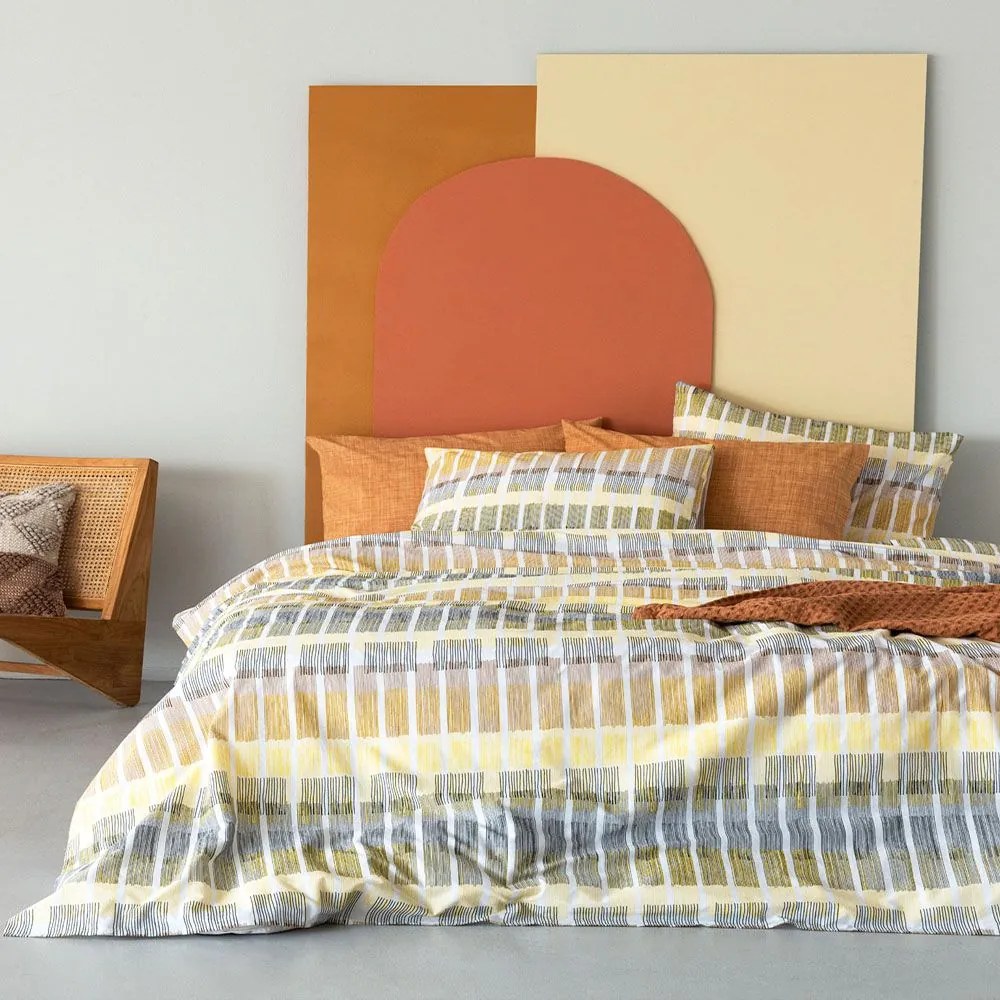 Σεντόνια FL6204 (Σετ 4τμχ) Multi Palamaiki King Size 265x275cm 100% Cotton