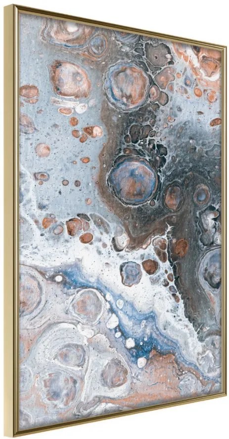 Αφίσα - Surface of the Unknown Planet II - 30x45 - Χρυσό - Χωρίς πασπαρτού