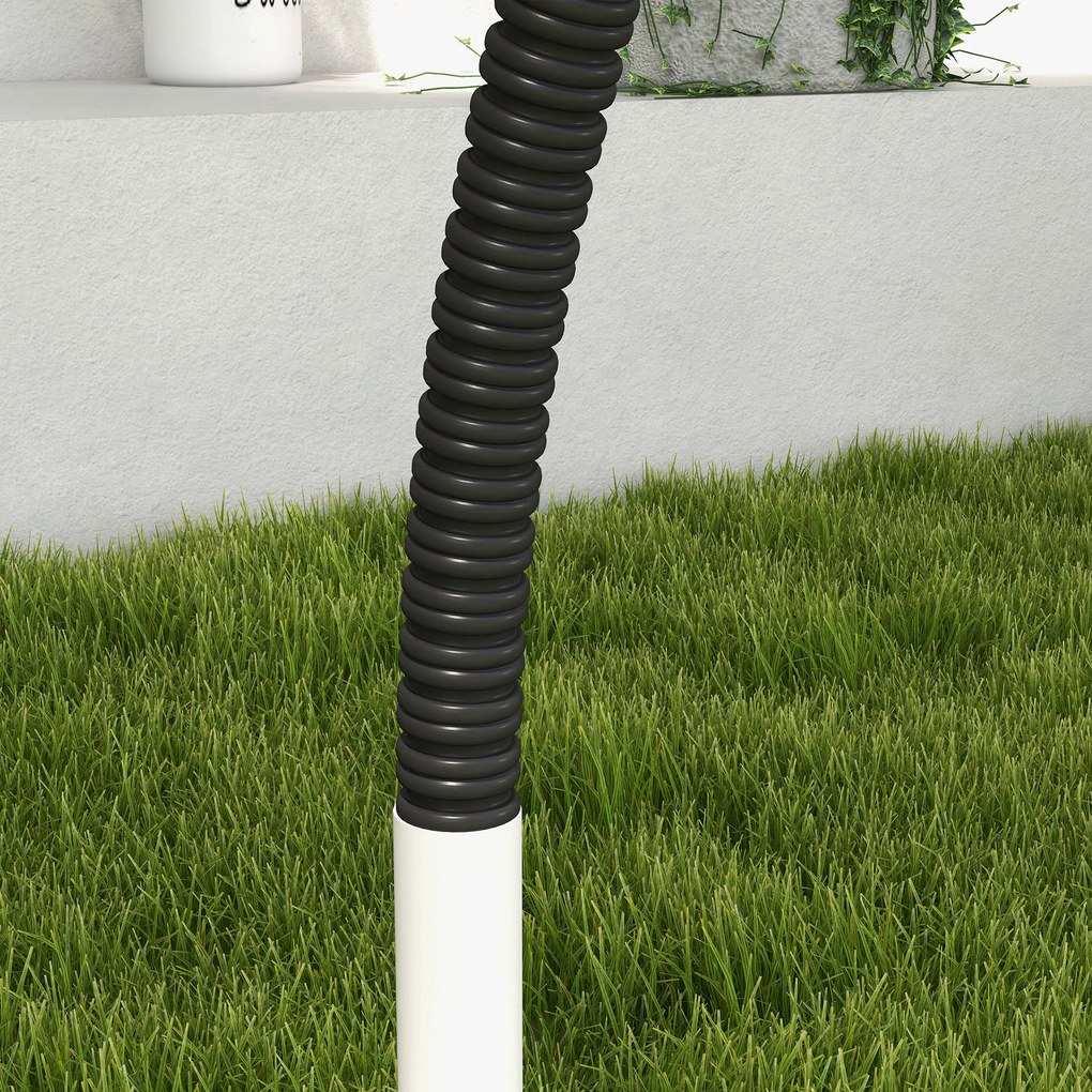 PawHut Σετ Agility για σκύλους, 4 τεμάχια, 89 x 69 x 99 cm, Λευκό + Μαύρο