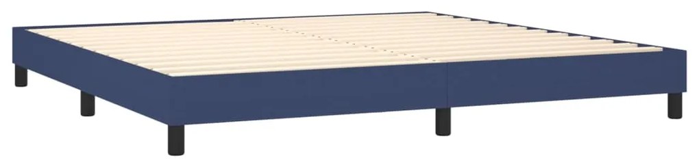 ΚΡΕΒΑΤΙ BOXSPRING ΜΕ ΣΤΡΩΜΑ ΜΠΛΕ 200X200 ΕΚ. ΥΦΑΣΜΑΤΙΝΟ 3140247