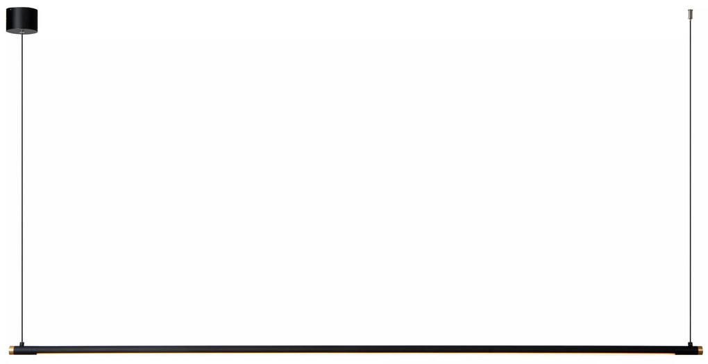Φωτιστικό Κρεμαστό Lucide 41405-32-30 MARNIK Μαύρο Ματ (Black Mat)|Χρυσό Χρώμα (Gold Coloured) 2700 K