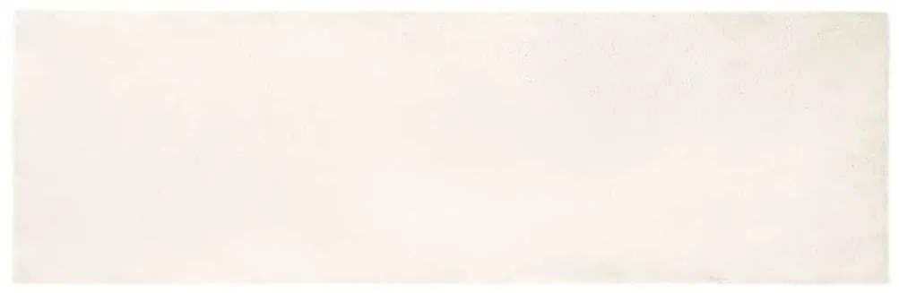 vidaXL Χαλιά Ψεύτικου Κουνελιού Olite Λευκό 80 x 250 cm Πολυεστέρας