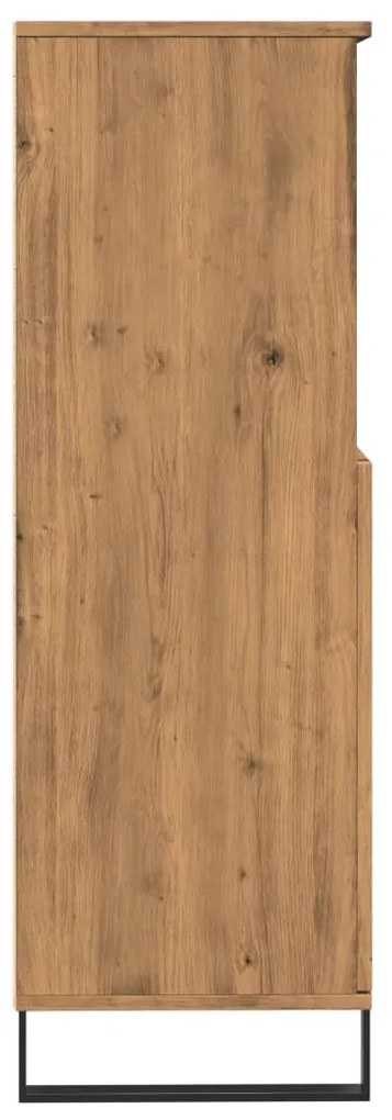 vidaXL Ντουλάπι Τεχνίτης Δρυς 60 x 36 x 110 εκ. από Επεξεργασμένο Ξύλο