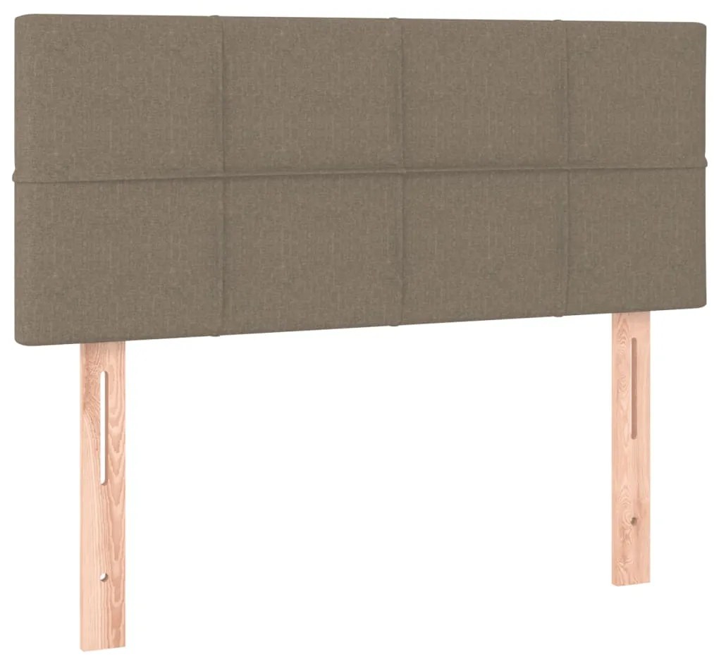 ΚΡΕΒΑΤΙ BOXSPRING ΜΕ ΣΤΡΩΜΑ TAUPE 100 X 200 ΕΚ. ΥΦΑΣΜΑΤΙΝΟ 3126225