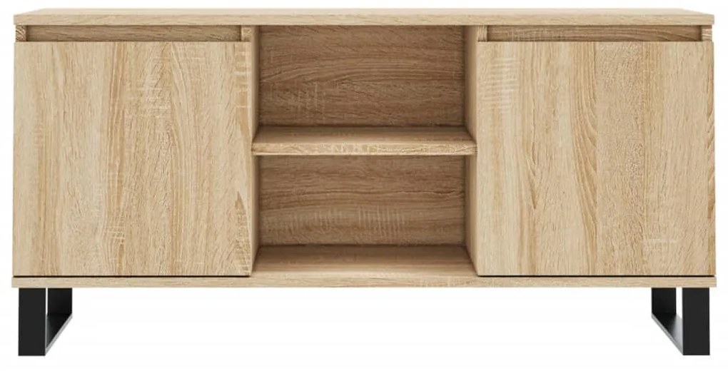 vidaXL Έπιπλο Τηλεόρασης Sonoma Δρυς 104 x 35 x 50 εκ. Επεξεργ. Ξύλο