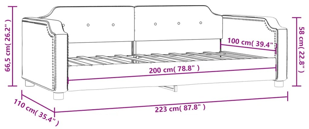 ΚΑΝΑΠΕΣ ΚΡΕΒΑΤΙ TAUPE 100 X 200 ΕΚ. ΥΦΑΣΜΑΤΙΝΟΣ 354213