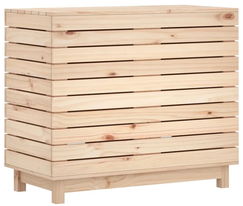 vidaXL Καλάθι Ρούχων 88,5 x 44 x 76 εκ. από Μασίφ Ξύλο Πεύκου