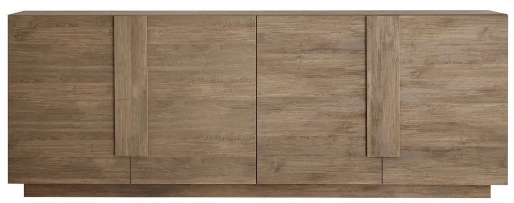Aphrodite Μπουφές Καφέ 241x44x90