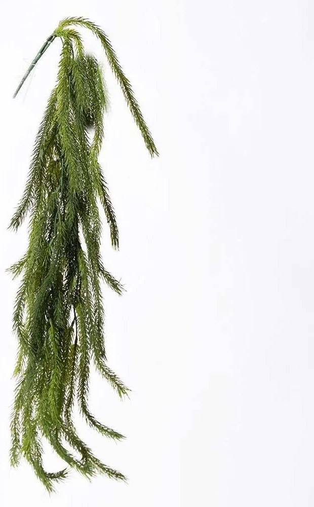 Τεχνητή Κρεμαστή Φτέρη 0461-7 84cm Dark Green Supergreens Polyethylene