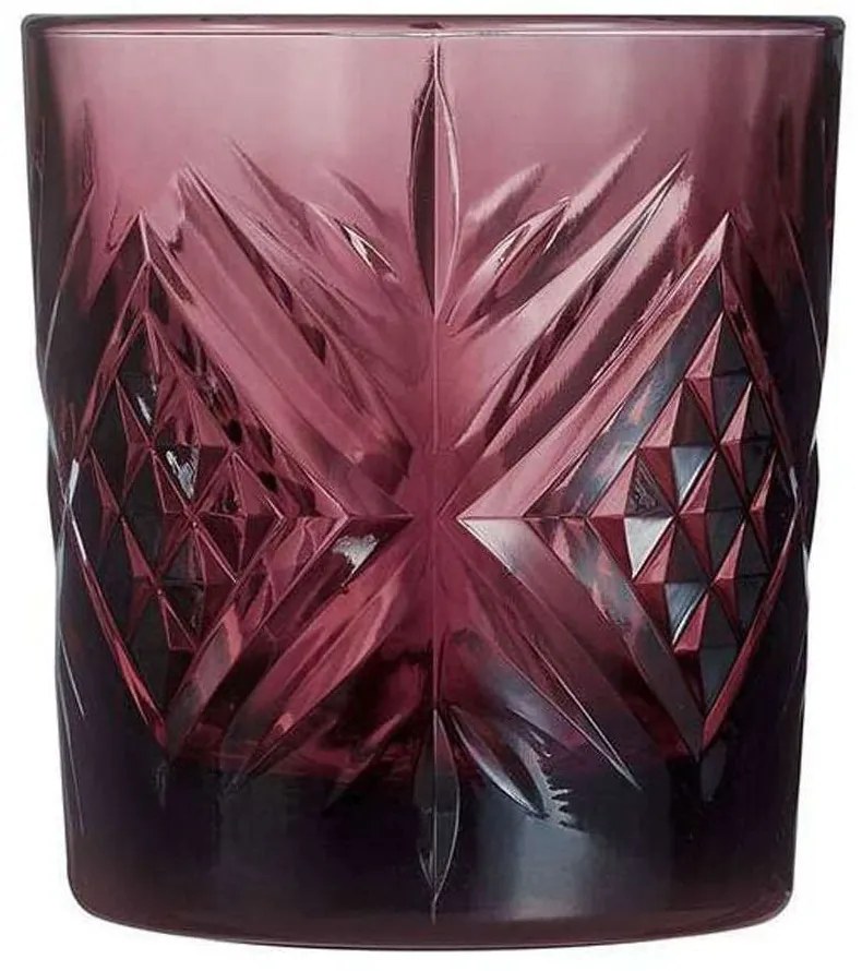 Ποτήρια Ουίσκι (Σετ 4Τμχ) Salzburg Q2276 300ml Lila Luminarc Glass