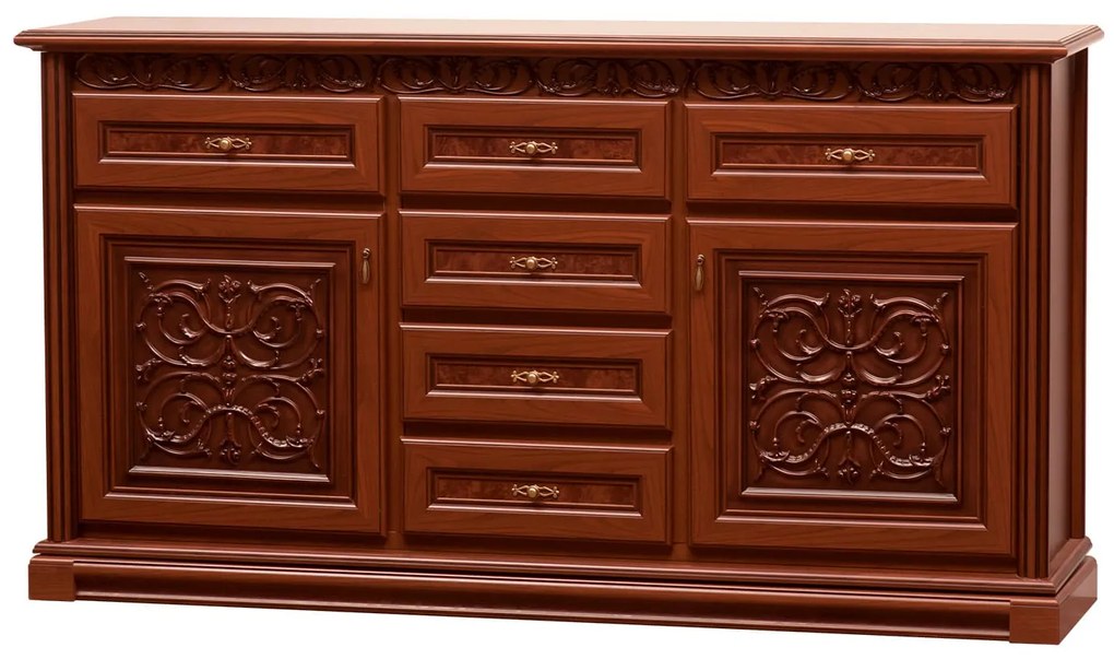 Μπουφές HEGG Chesnut/ MDF Provence 188.5x48x102.5cm