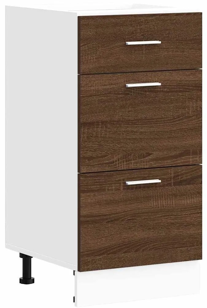 vidaXL Ντουλάπι "Lyon" Καφέ Δρυς 40x46x81,5 εκ. από Τεχνητό Ξύλο