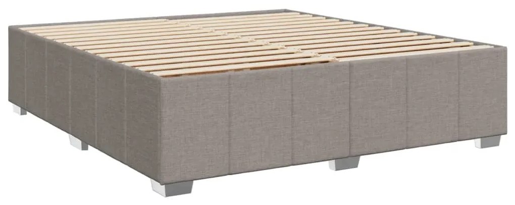 ΚΡΕΒΑΤΙ BOXSPRING ΜΕ ΣΤΡΩΜΑ TAUPE 180X200 ΕΚ. ΥΦΑΣΜΑΤΙΝΟ 3289444