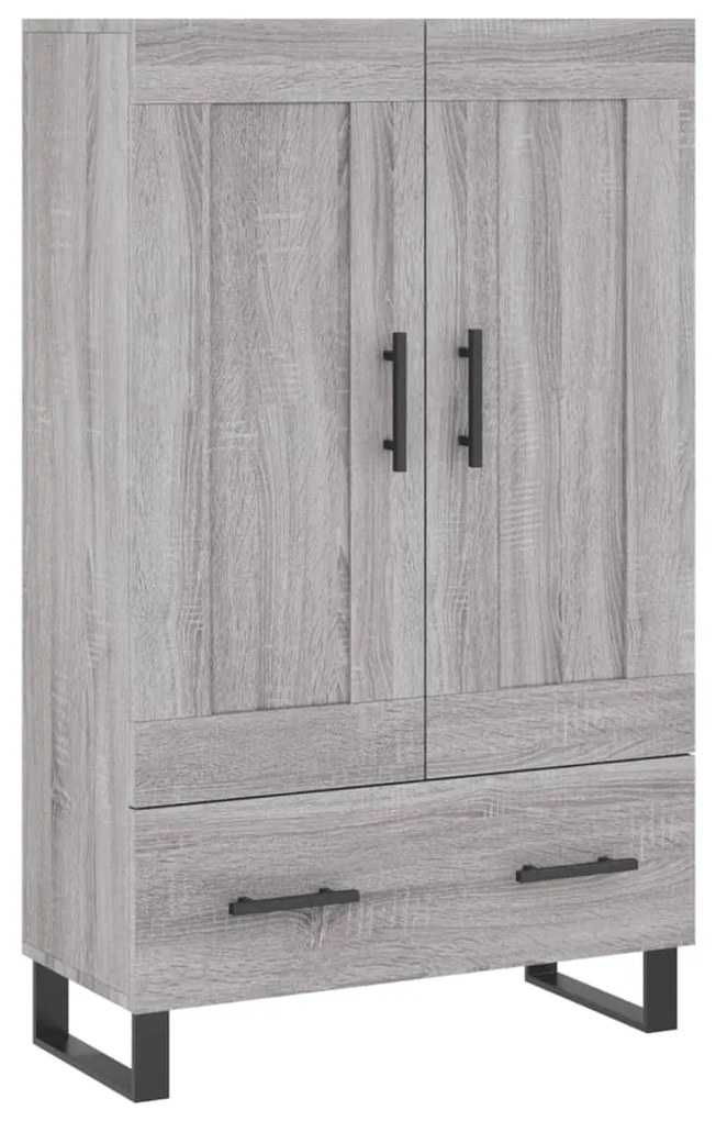 vidaXL Ντουλάπα Γκρι Sonoma 69,5 x 31 x 115 εκ. από Επεξεργασμένο Ξύλο