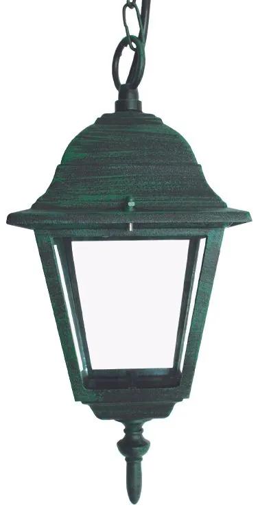 Φωτιστικό Οροφής Κρεμαστό HI6045V Green-Black Aca